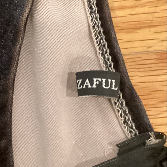 Black and Brown Ombre Maxi Dress - Picture 5 of 6